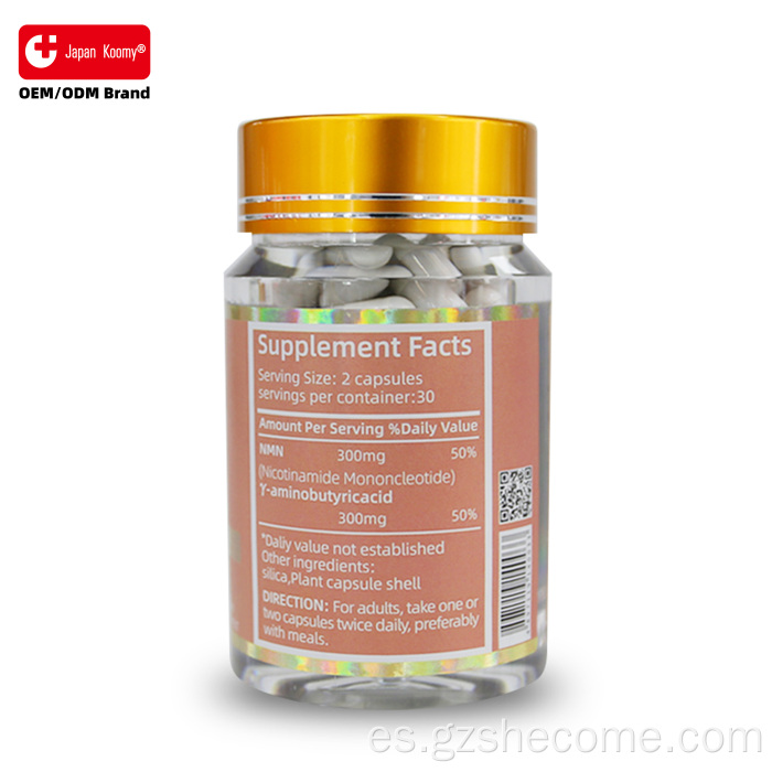 Cápsulas de mononucleótido de nicotinamida Shecome NMN